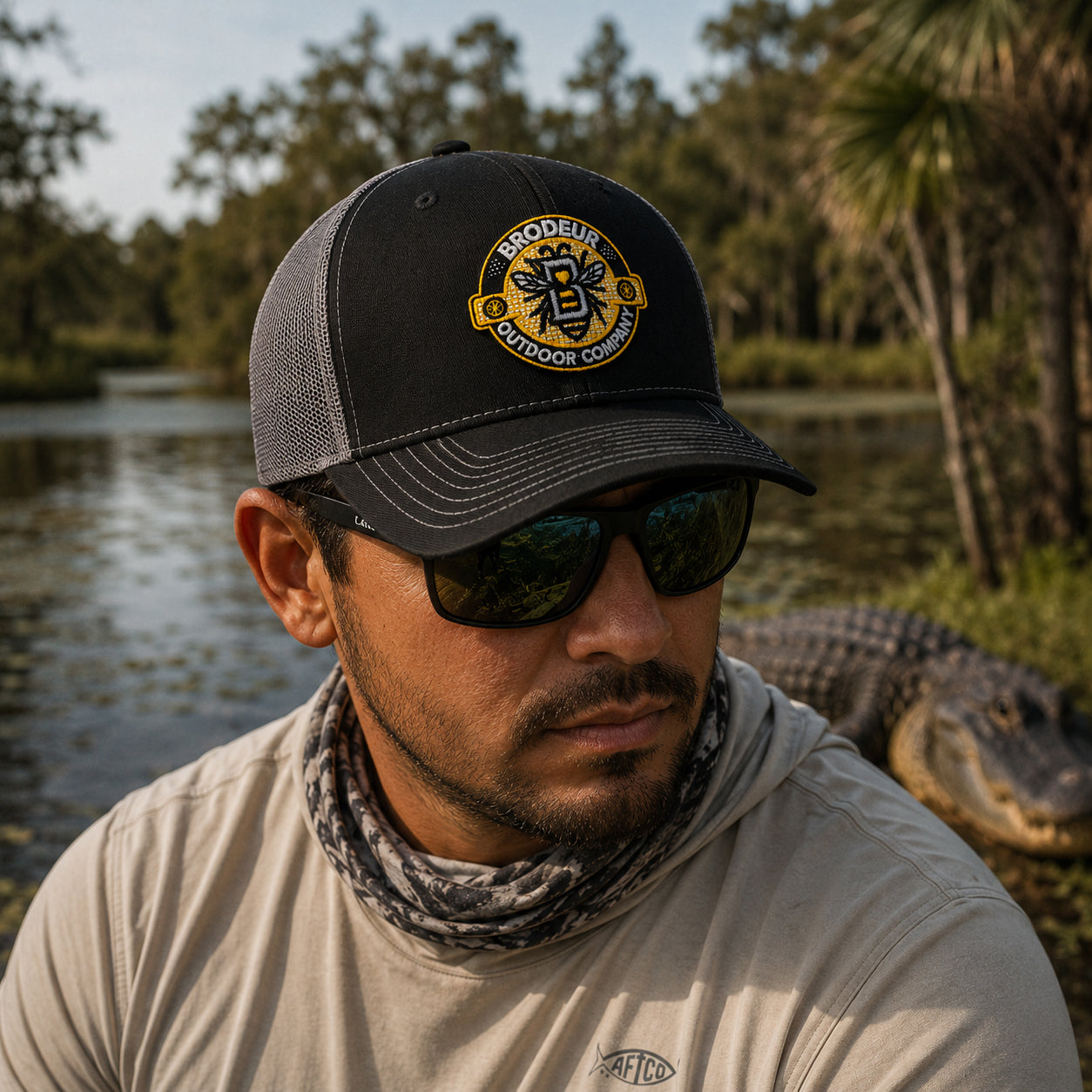 BRODEUR OUTDOOR COMPANY TRUCKER HAT